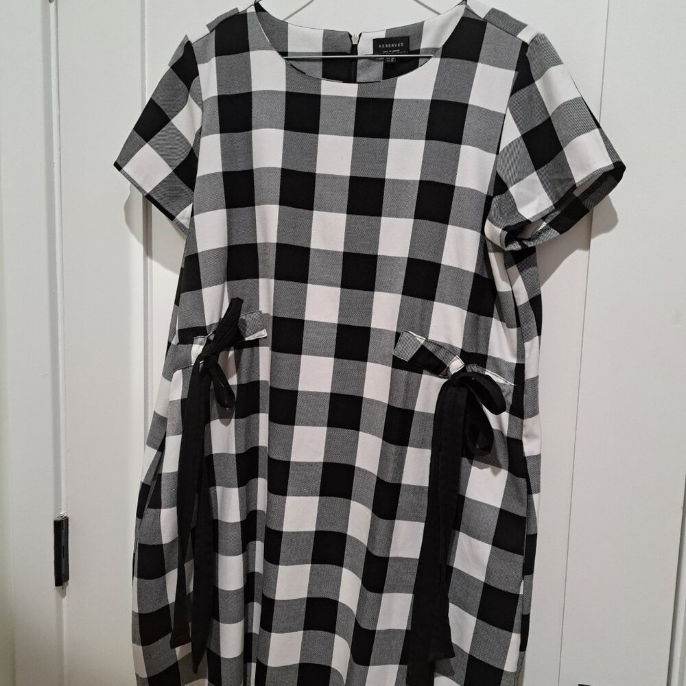 Mini Shirt Gingham Dress